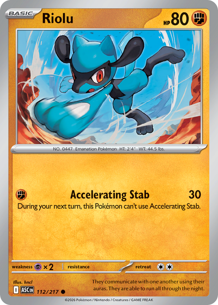 Riolu - Ascended Heroes #112