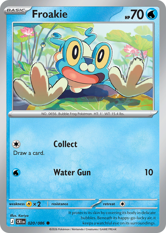 Froakie - Chaos Rising #020