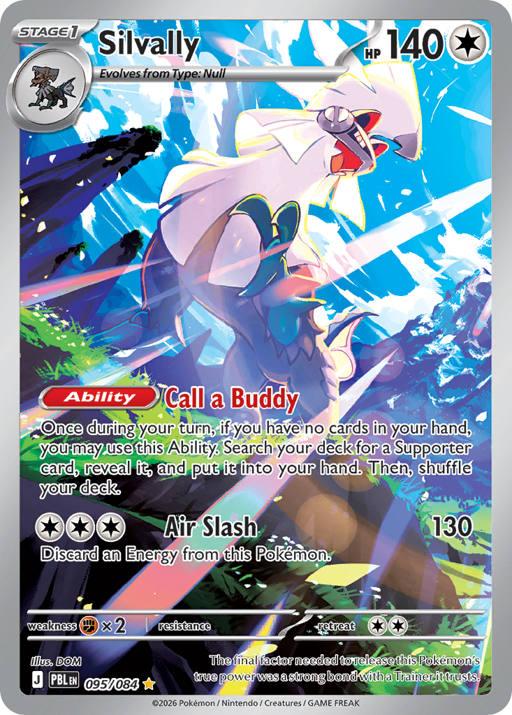 Silvally - Pitch Black #095