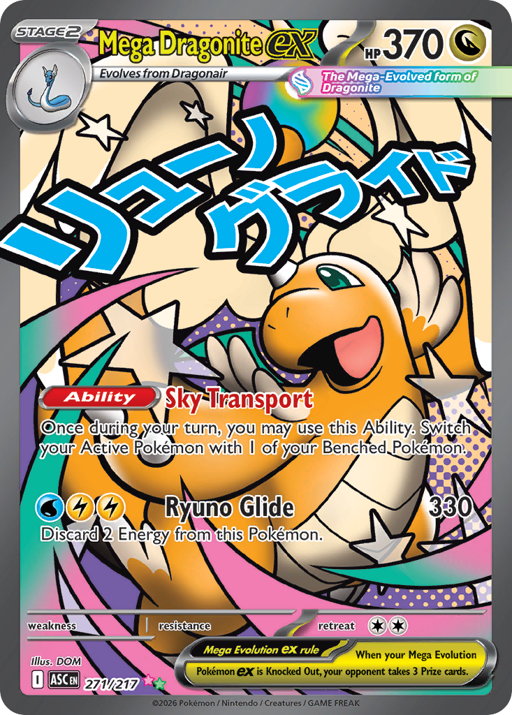 Mega Dragonite ex - Ascended Heroes #271/217