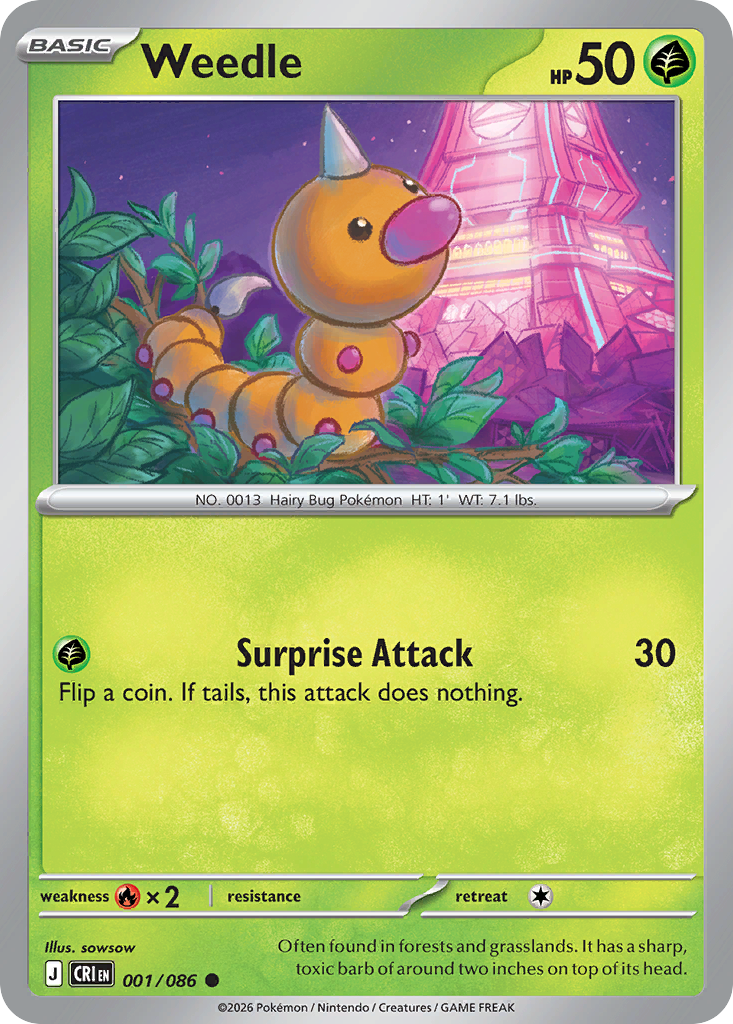 Weedle - Chaos Rising #001