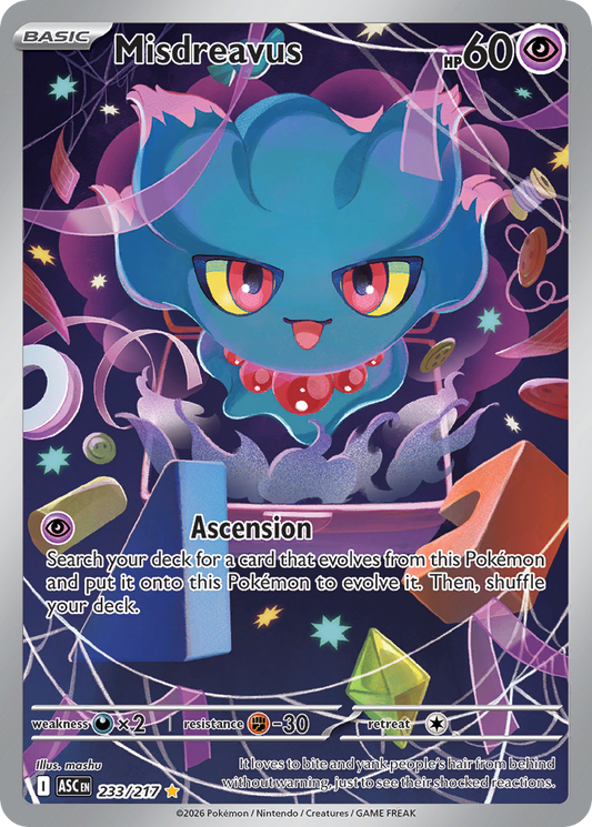 Misdreavus - Ascended Heroes #233/217