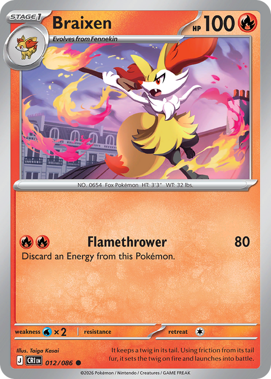 Braixen - Chaos Rising #012