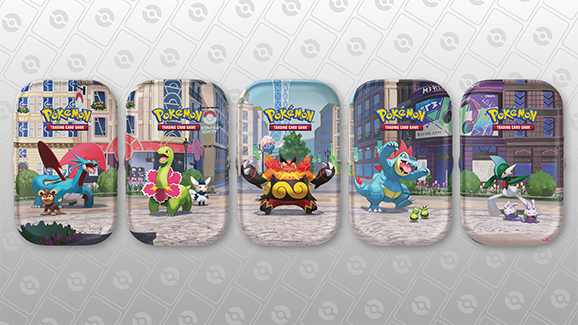 Lumiose City Mini Tin [Gallade & Goomy]