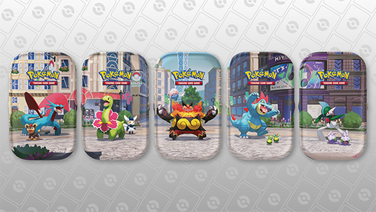 Lumiose City Mini Tin [Gallade & Goomy]