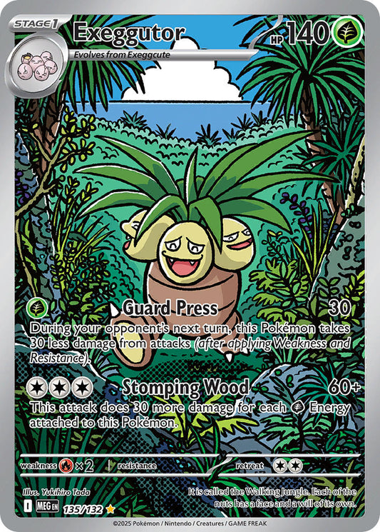 Exeggutor - Mega Evolution #135/132 (Illustration Rare)