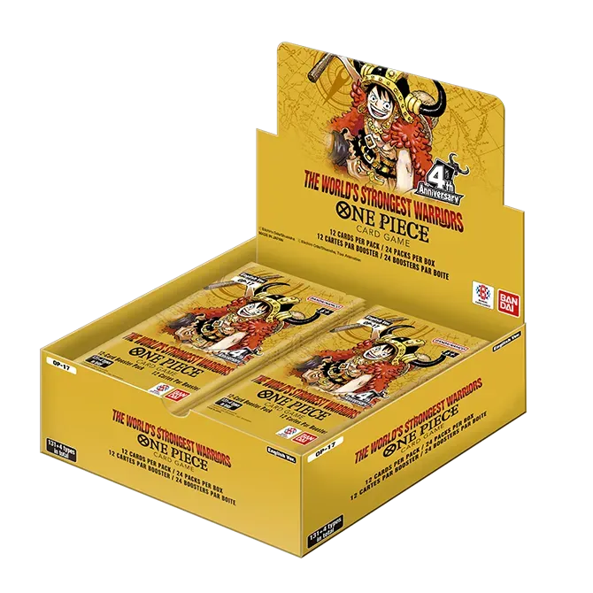 [Pre-order] One Piece Card Game - OP-17 The World's Strongest Warriors Booster Box (English)